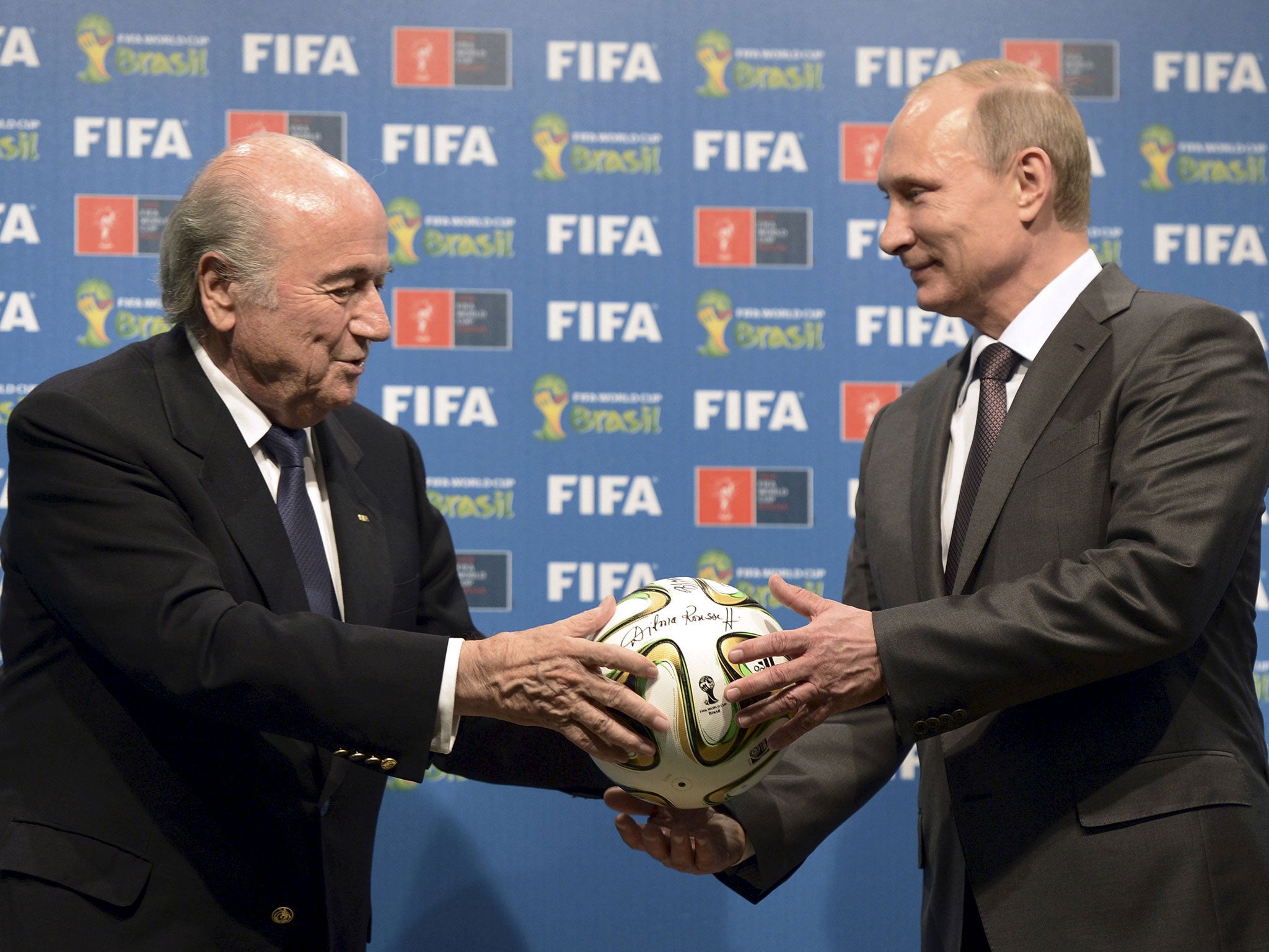 Sepp Blatter and Vladimir Putin. Was Russia awarded the 2018 World Cup unfairly?