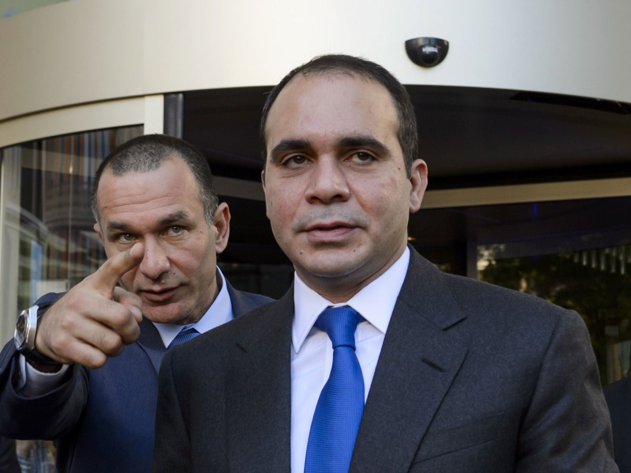 Uefa are backing Prince Ali bin Al-Hussein