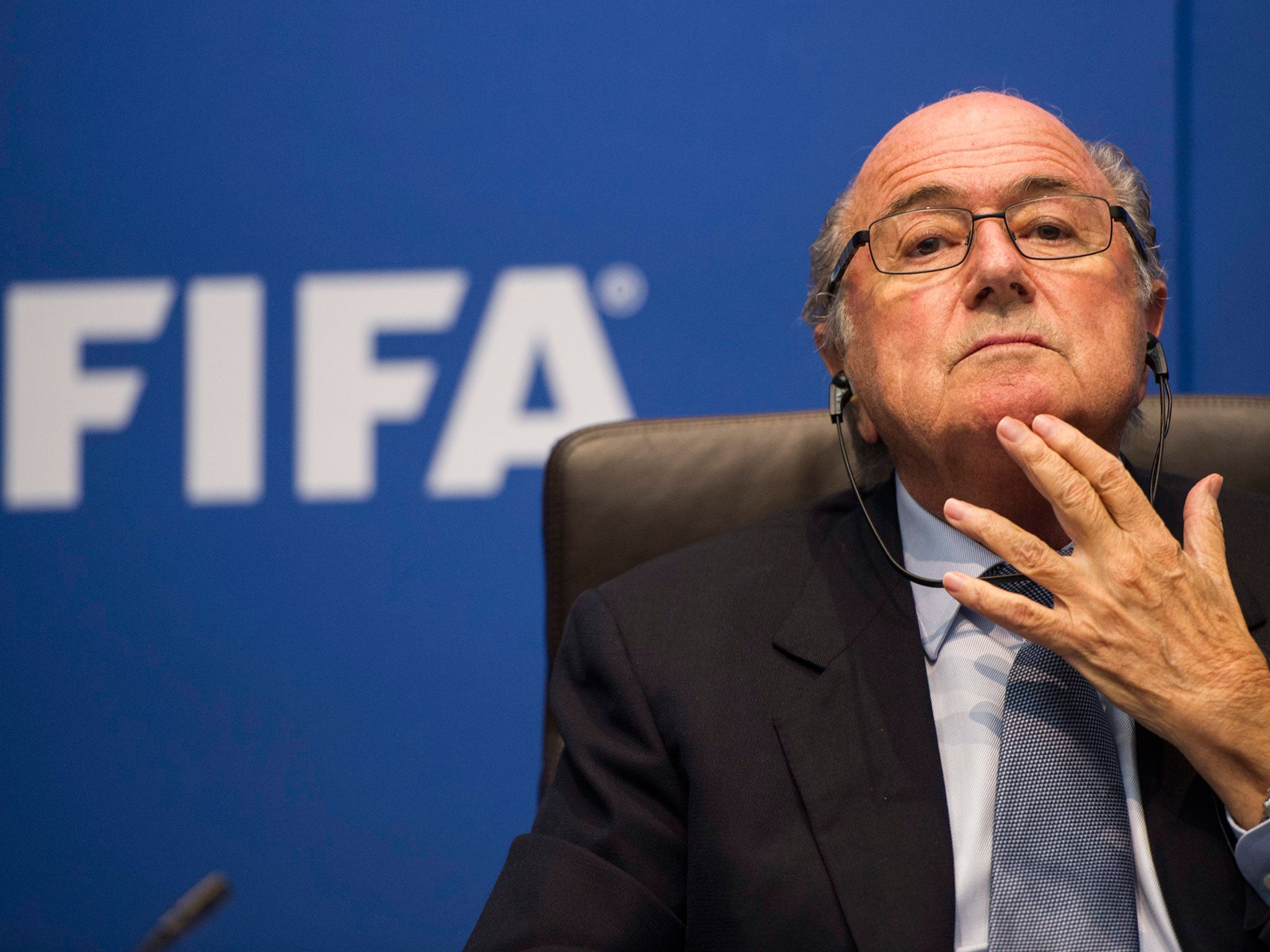 Sepp Blatter did not show at either of his two planned public appearances in Zurich