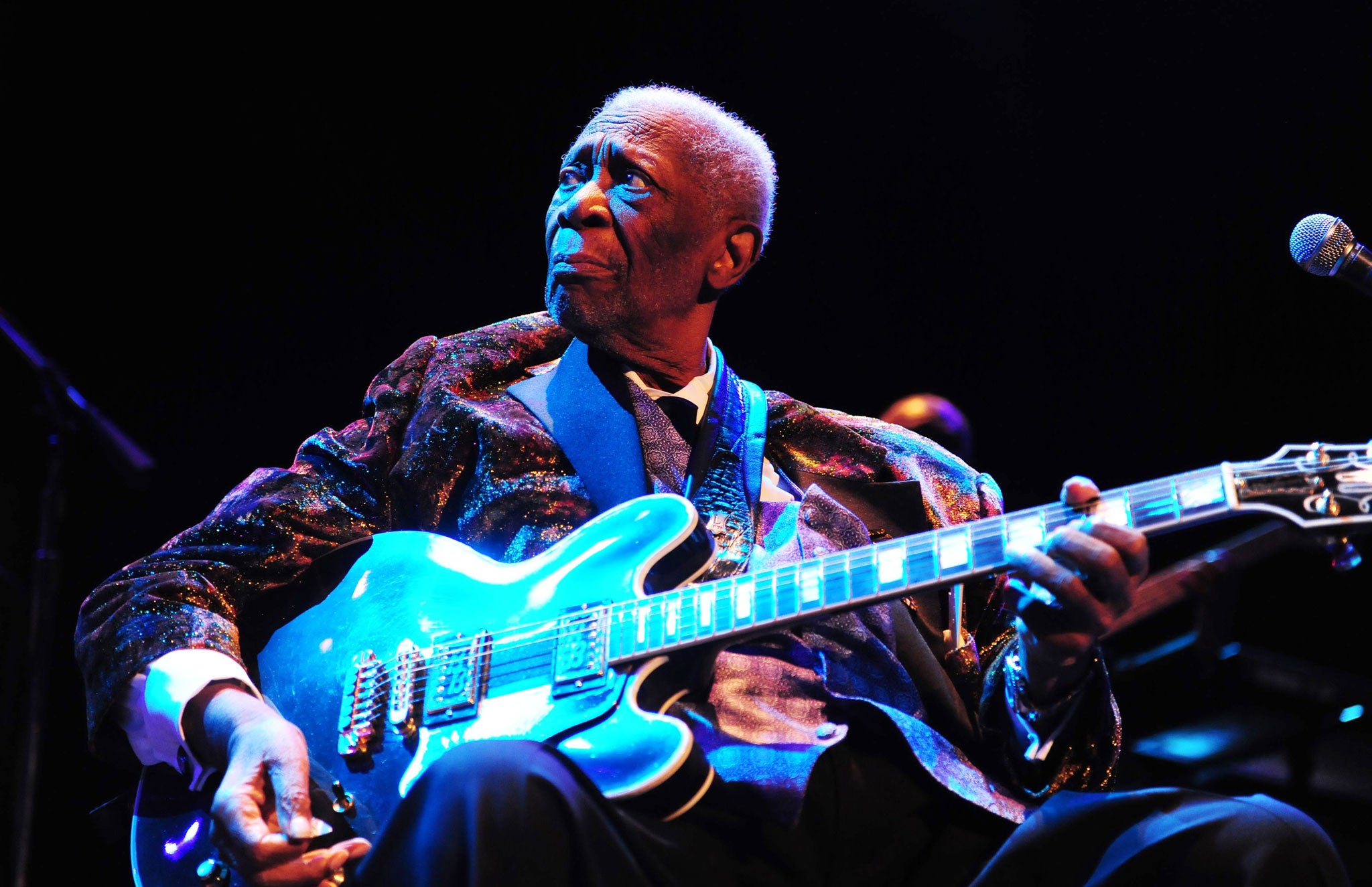 What name did the late blues performer BB King give to his guitar?