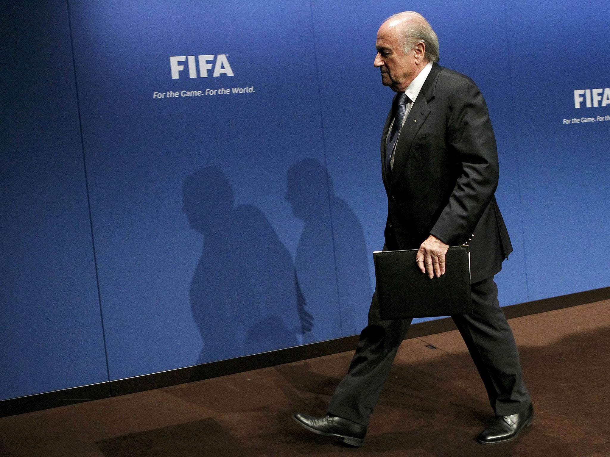 Sepp Blatter will miss his third successive scheduled appearance since the corruption arrests