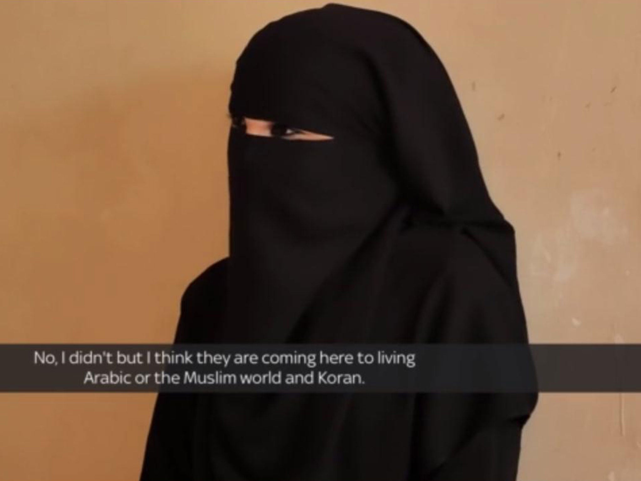 A former Isis commander who called herself Um Asmah 