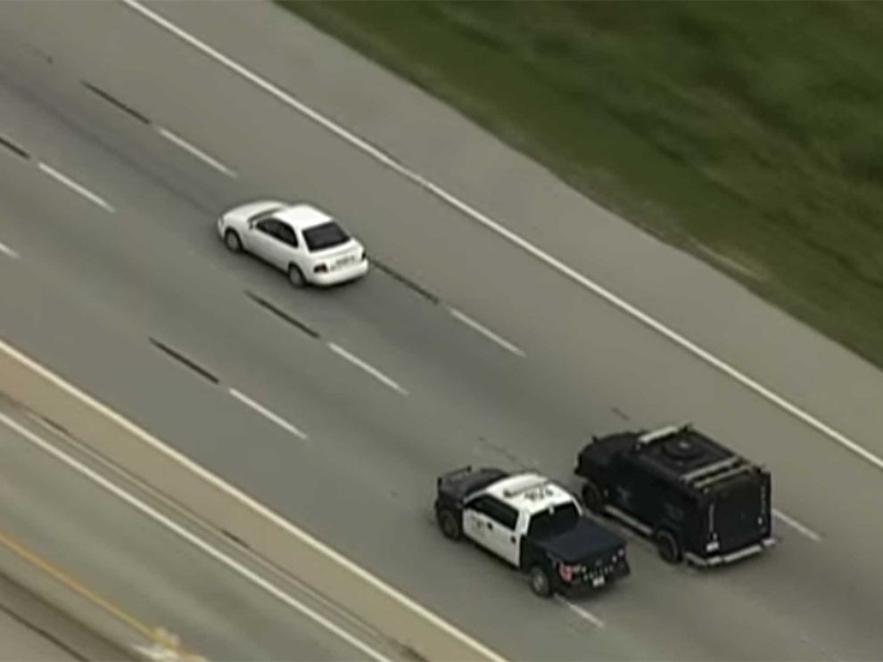 Worlds Slowest Police Chase Ends After Two Hours Video The