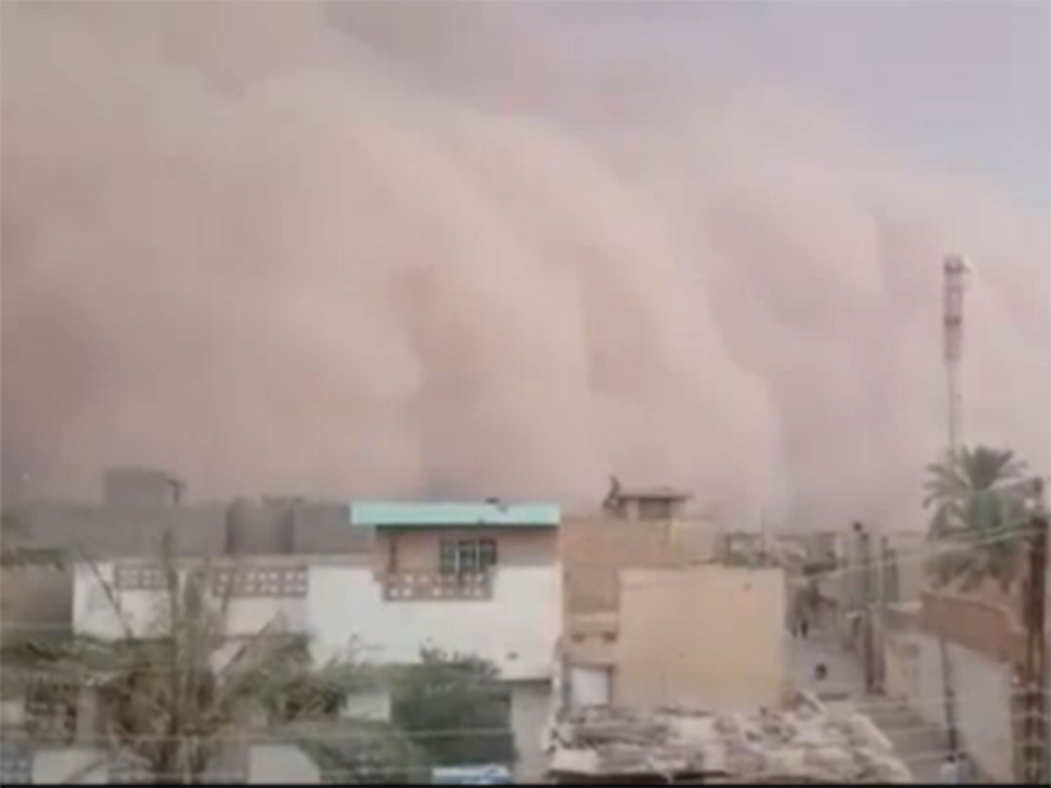 Sandstorm in Fallujah