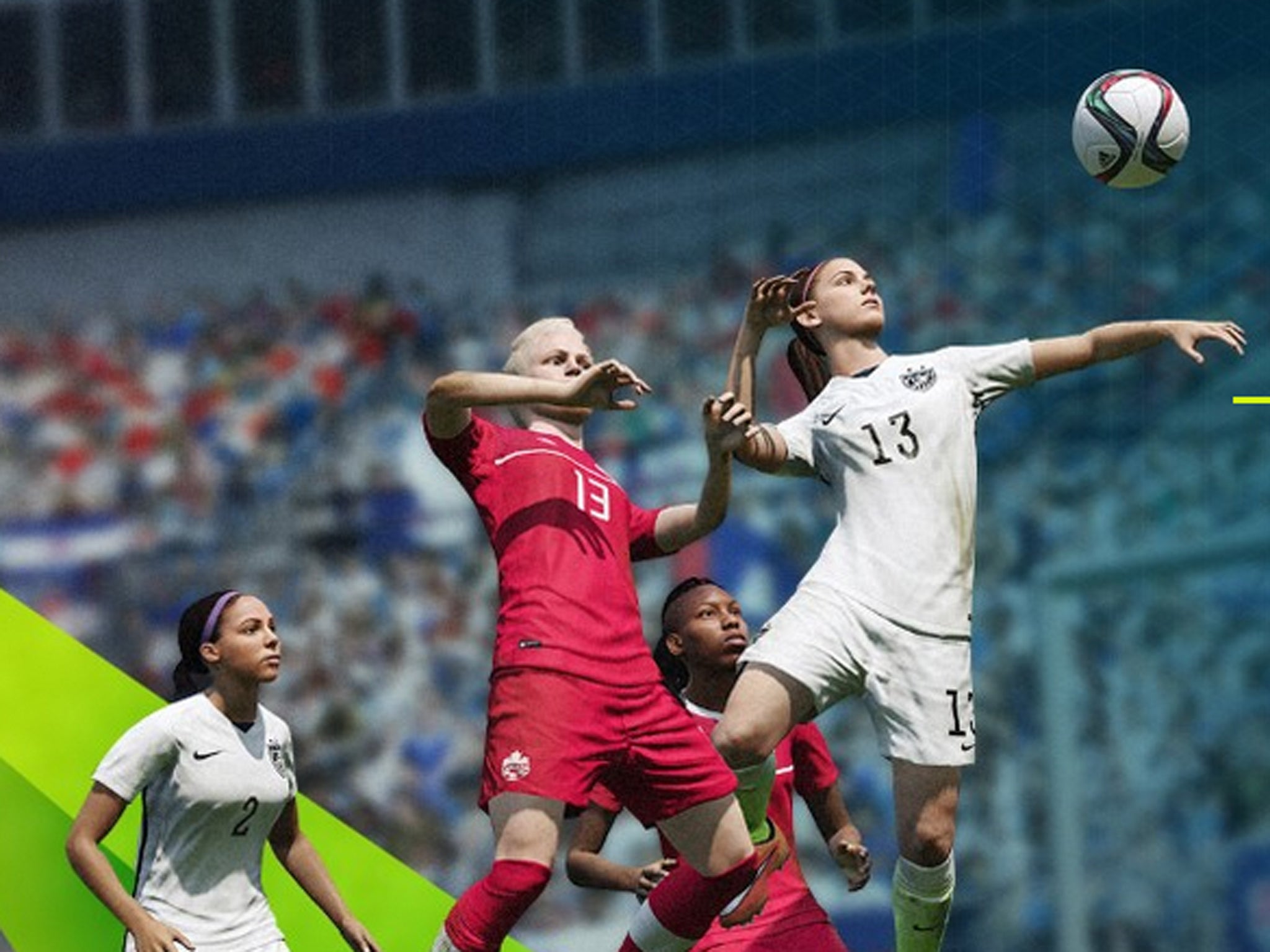 Beyond aesthetics, the movement of female players is different to the men's game on Fifa 16