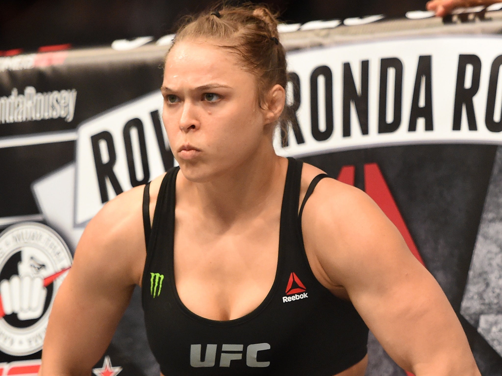 Rousey has never lost in the UFC