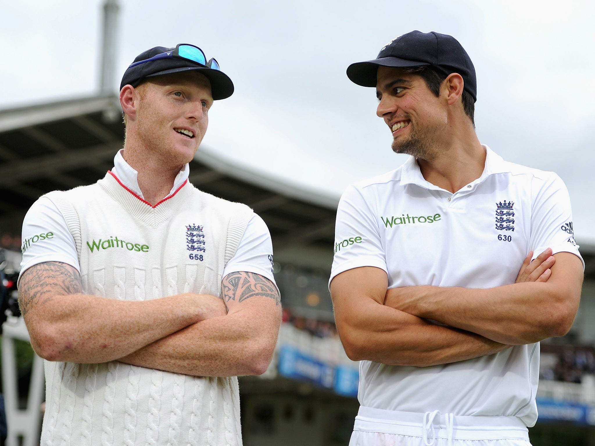 Ben Stokes, pictured left, had a dream game at Lord’s