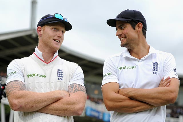 Ben Stokes, pictured left, had a dream game at Lord’s