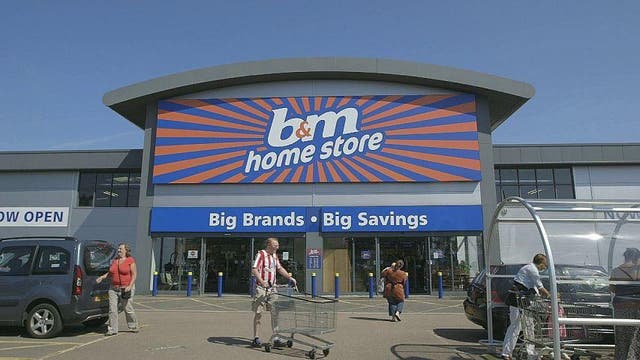 B&M removed the advert from social media when the complaint was made