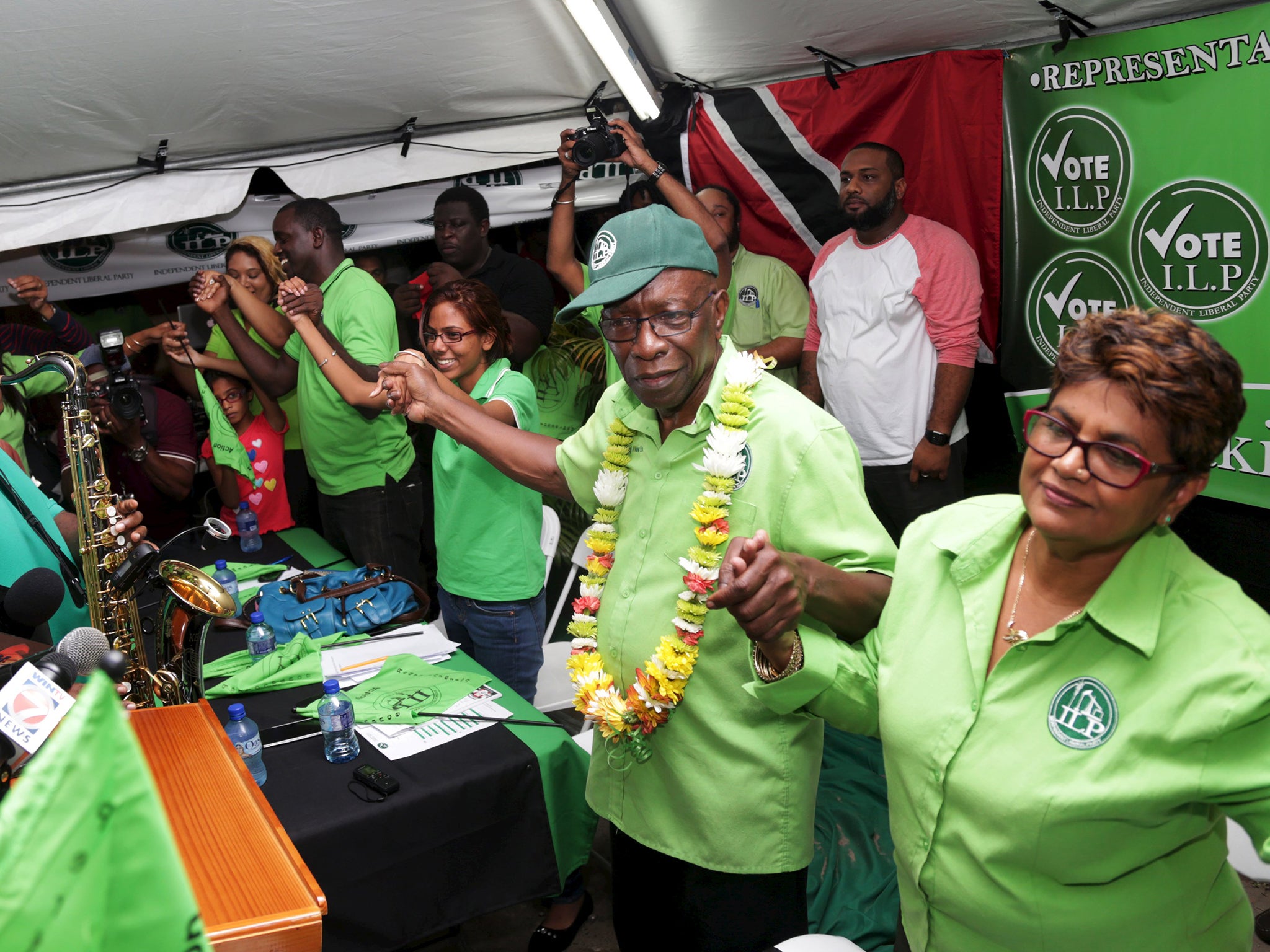 The disgraced former Fifa vice-president Jack Warner