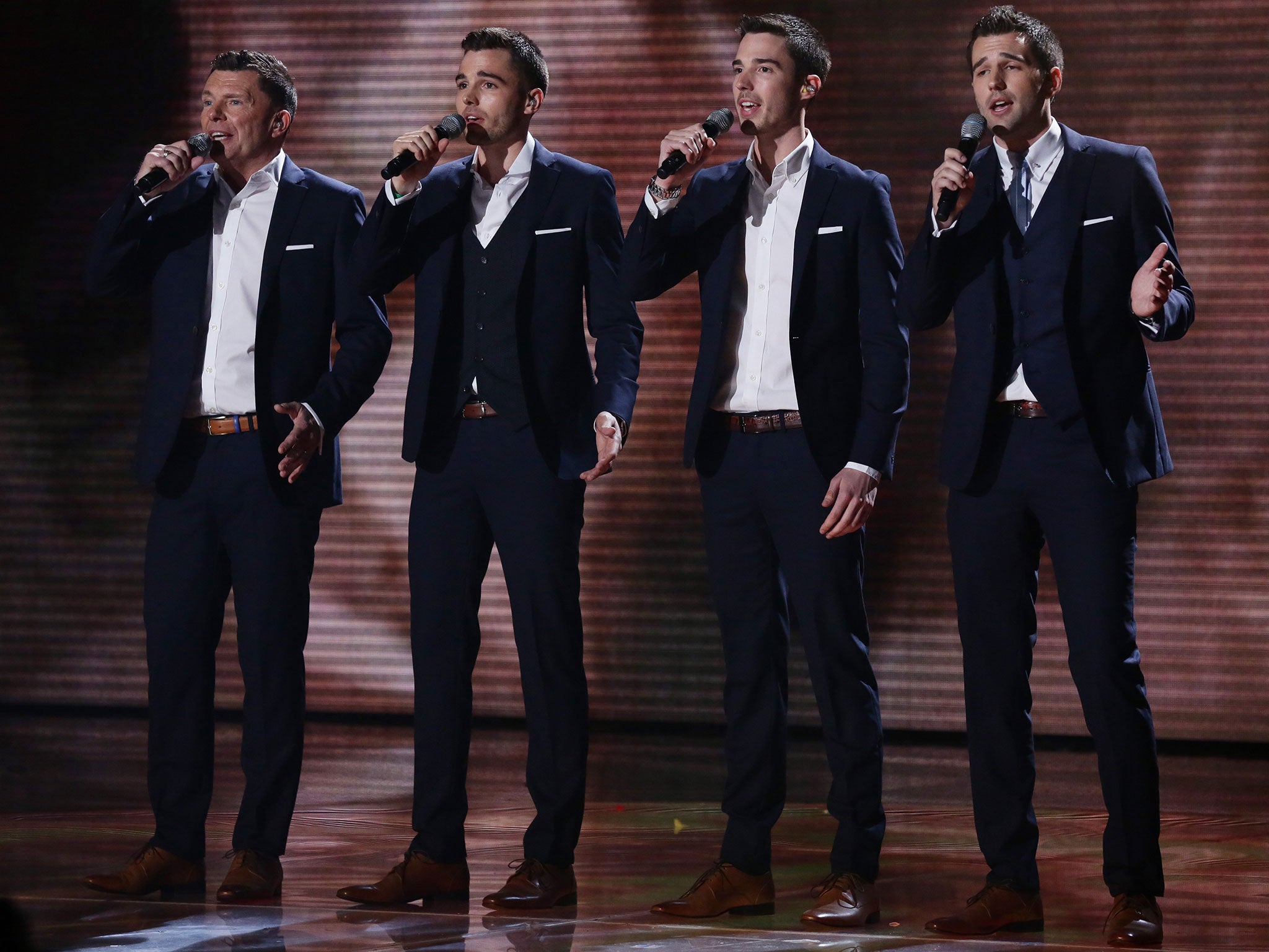 Family vocal group The Neales moved Simon Cowell to tears with their semi-final performance of 'Father and Son' to win the judges vote and go through to the final
