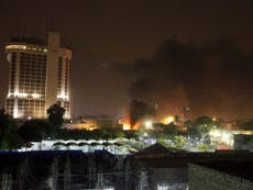 Chaos in Baghdad as synchronised bombs kill 15 at luxury hotels