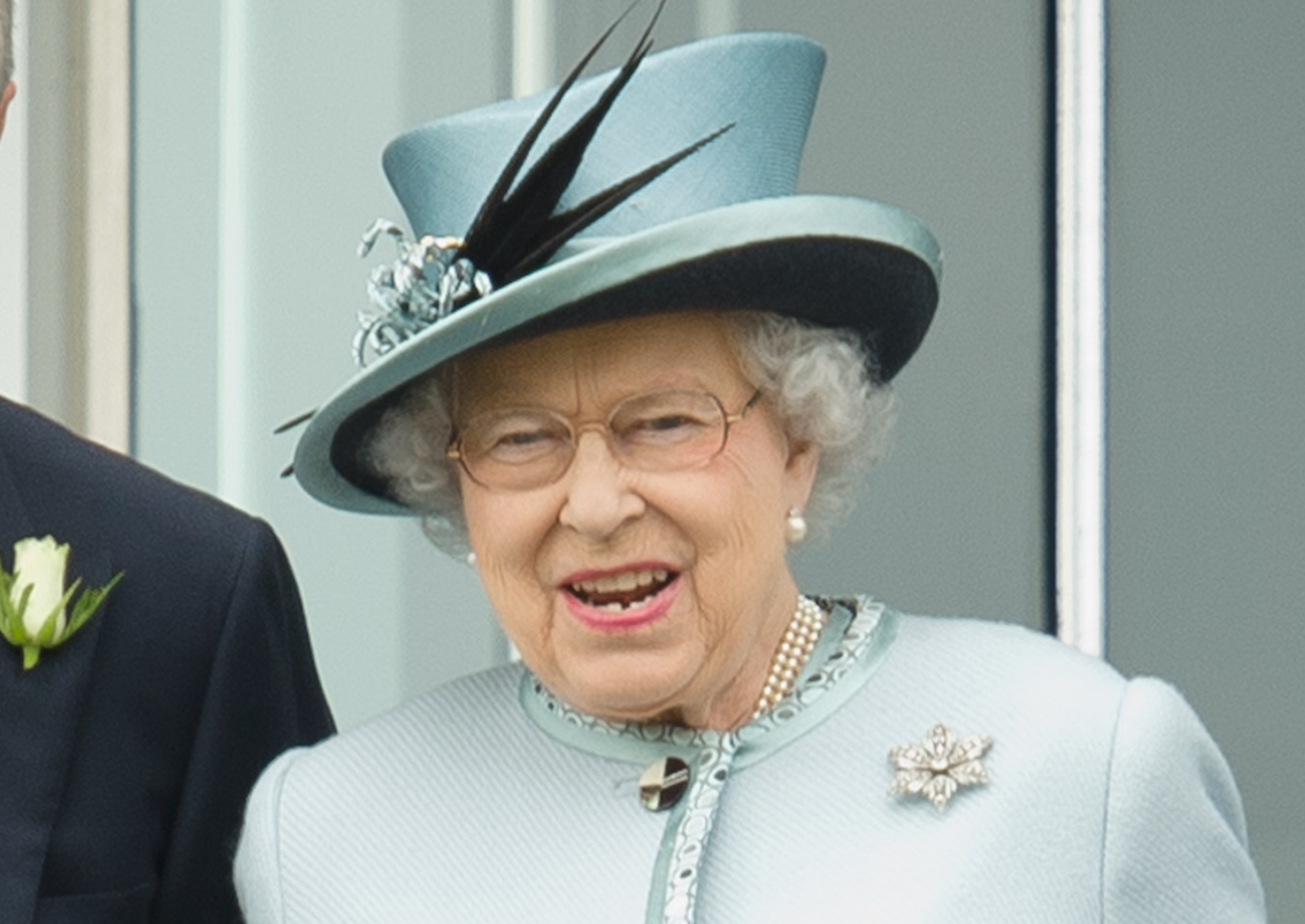 The Queen at Derby day during the Epsom Derby Festival, 2013