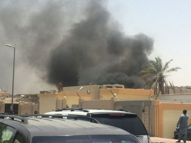 The bomb exploded in the car park of the mosque in Dammam