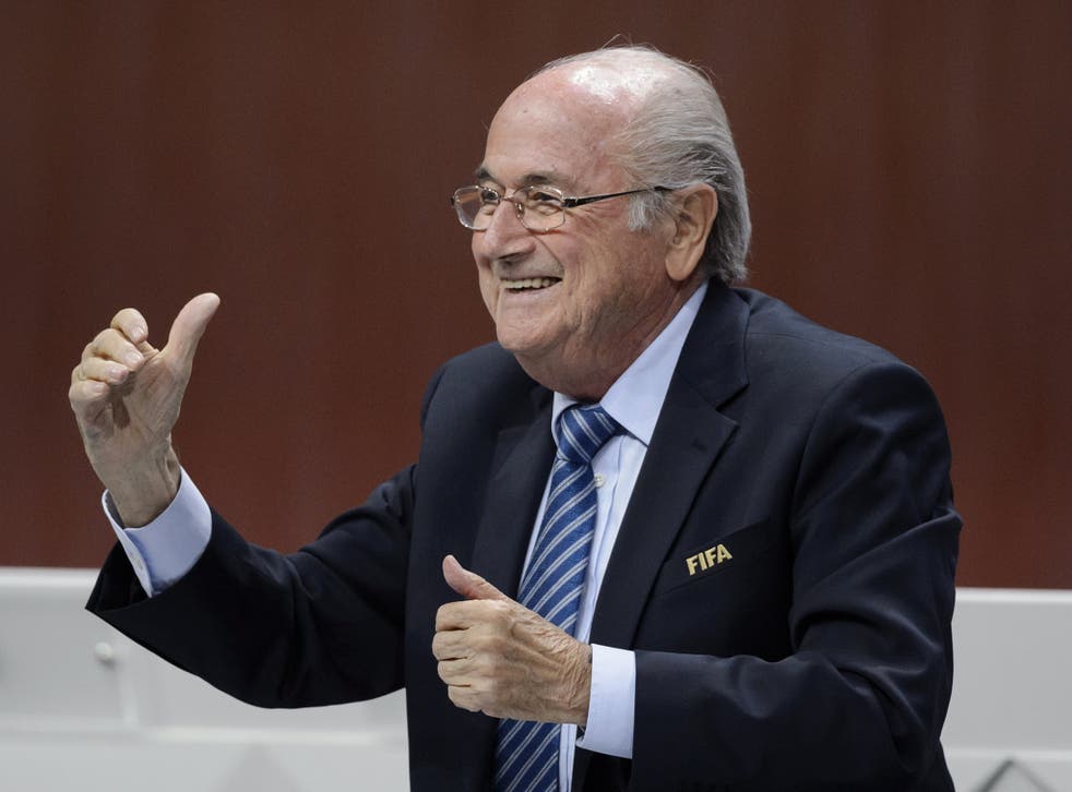 Sepp Blatter will serve a fifth term as Fifa president