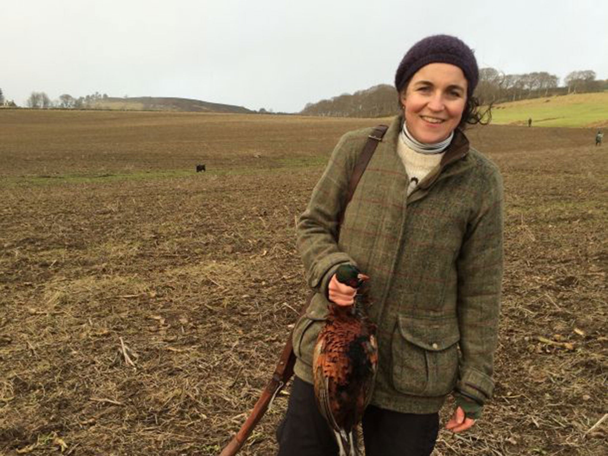 Louise Gray bags a pheasant