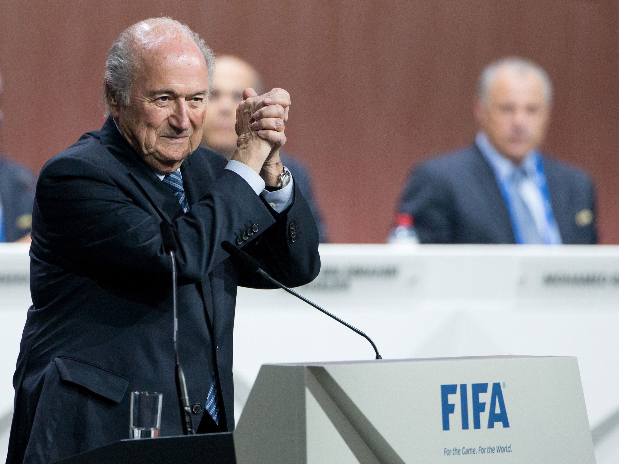 Blatter won re-election amid the worst scandal to hit to football's governing body in its history