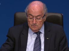 Blatter shifts attention on to Uefa and US investigation