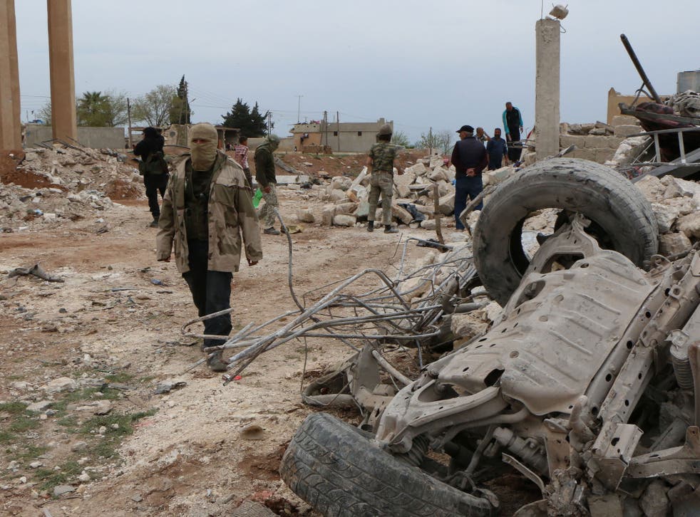 Syria rebel fighters have also counted the cost of fighting Isis militants