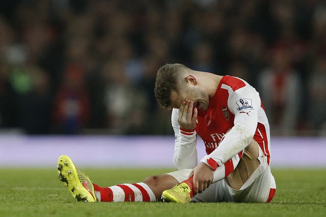 Wilshere's left ankle has been plagued by persistent injuries
