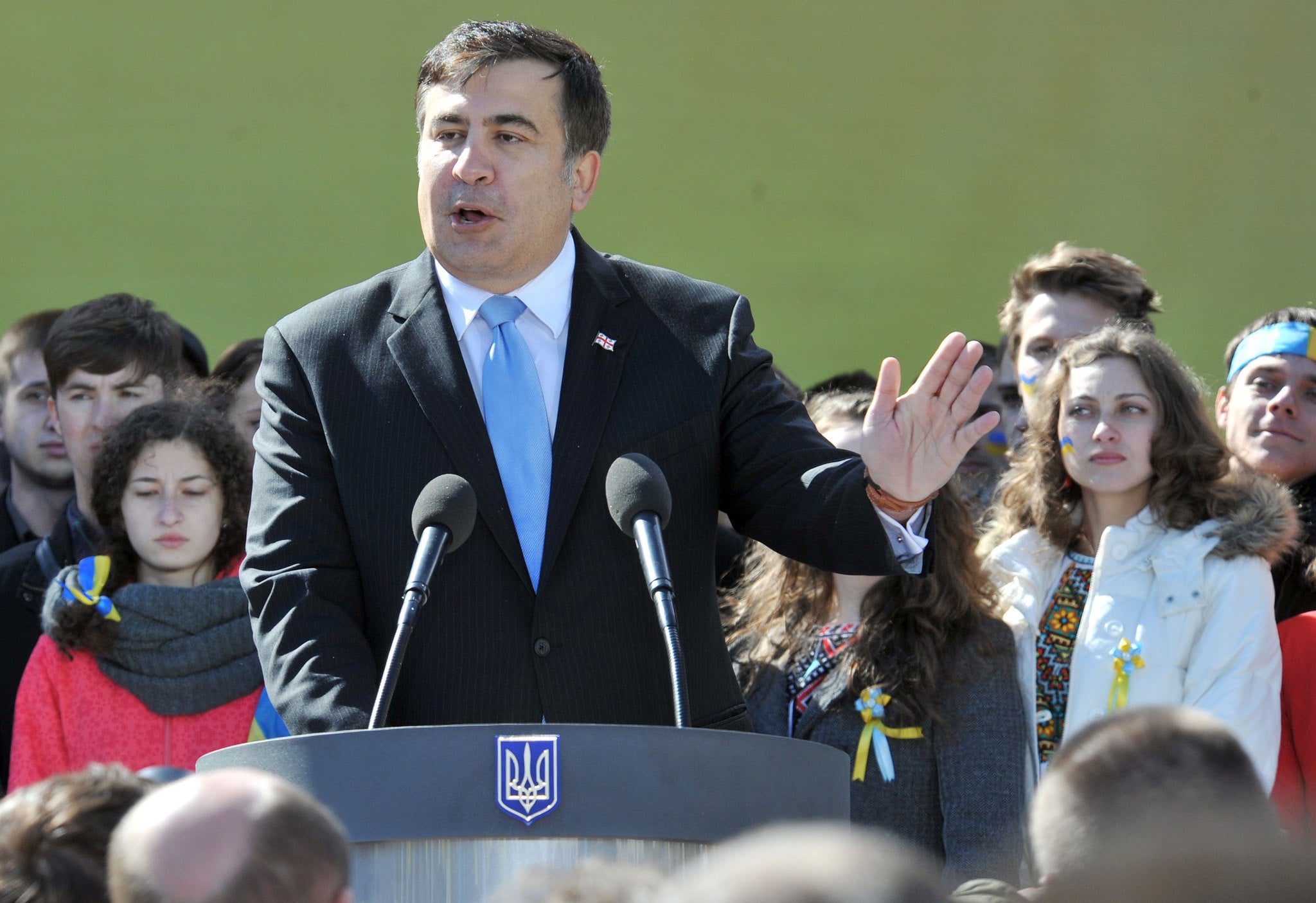 Michail Saakashvili, the former Georgian president, has been made governor of Ukraine's Odessa region