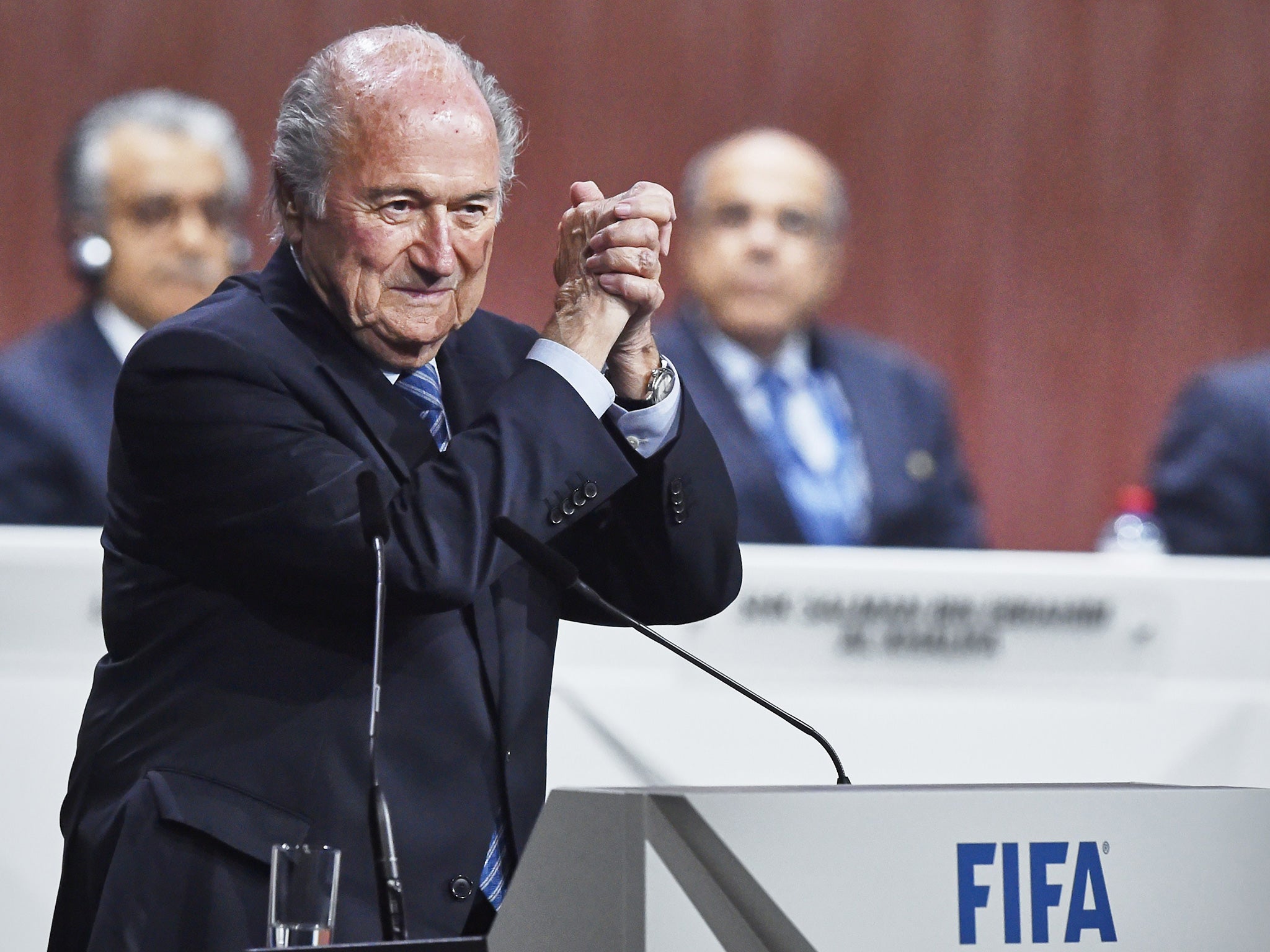 It was business as usual after Blatter's re-election