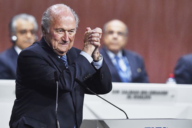 It was business as usual after Blatter's re-election