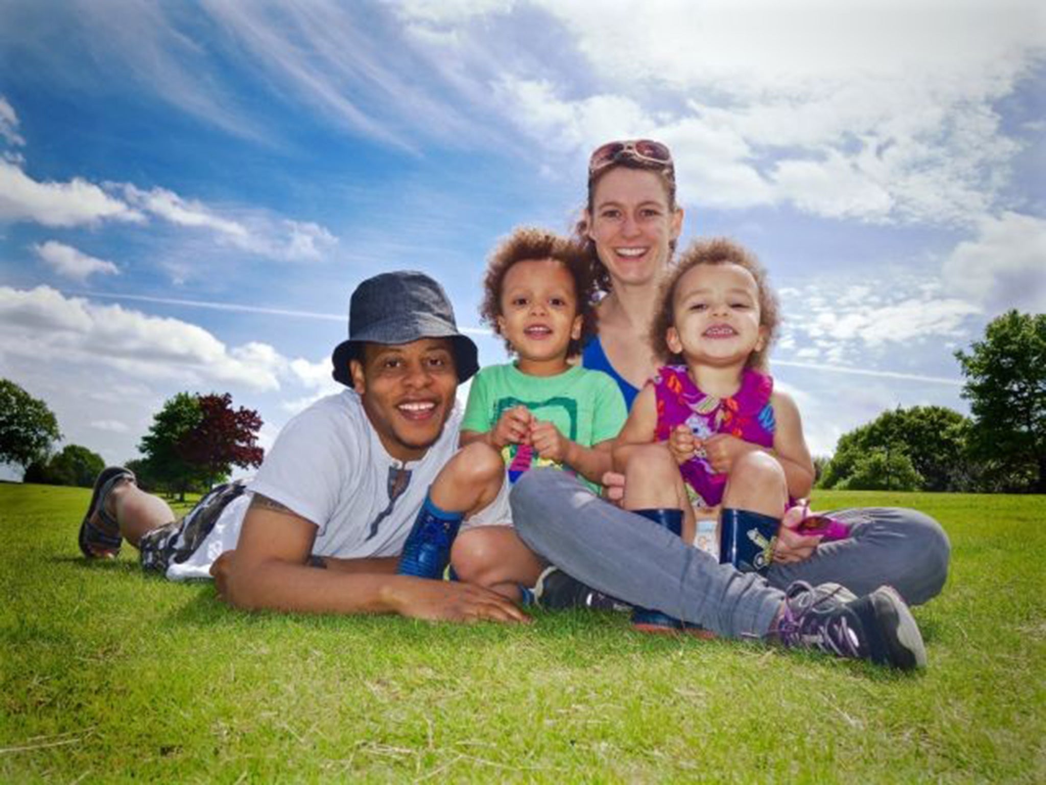 Leo Pswarayi, 40, lives in Longbridge, Birmingham, with his wife Sarah and their children Ziru and Munashe.