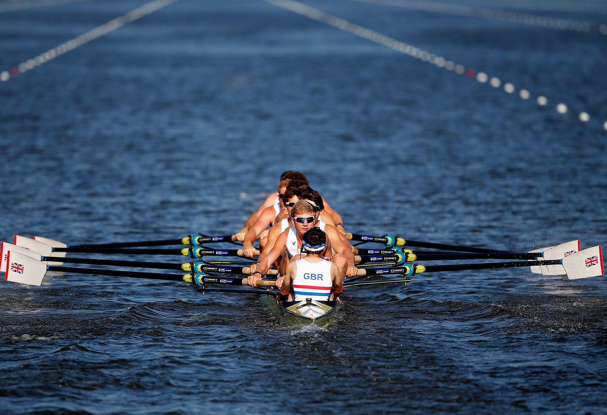 The team GB rowing team won the World Championships in 2014