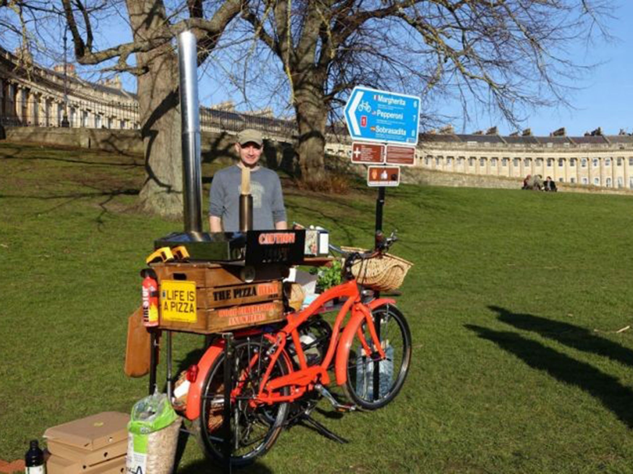 The Pizza Bike: British Street Food Awards in Cardiff