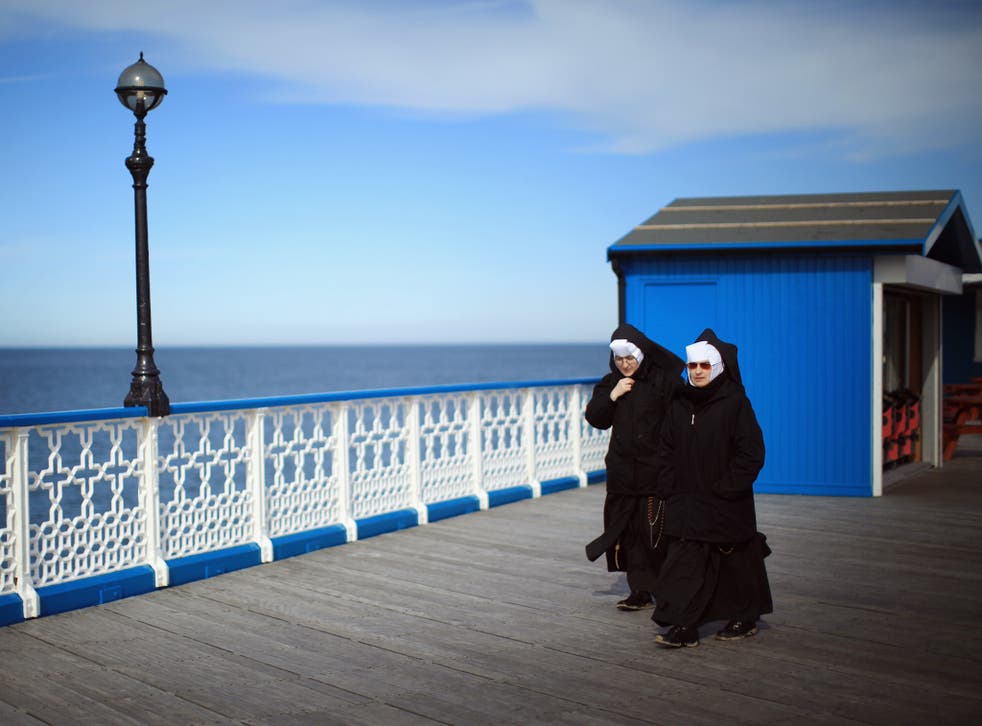 There has been a surge in new Catholic nuns in Britain over the past half-decade
