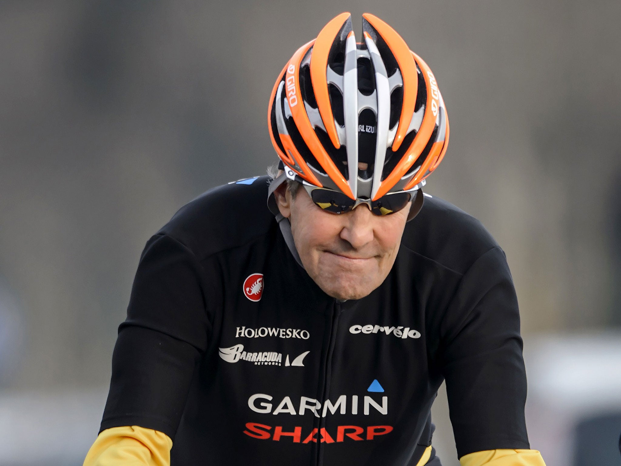 US Secretary of State John Kerry was setting out to ride a section of the Tour de France route