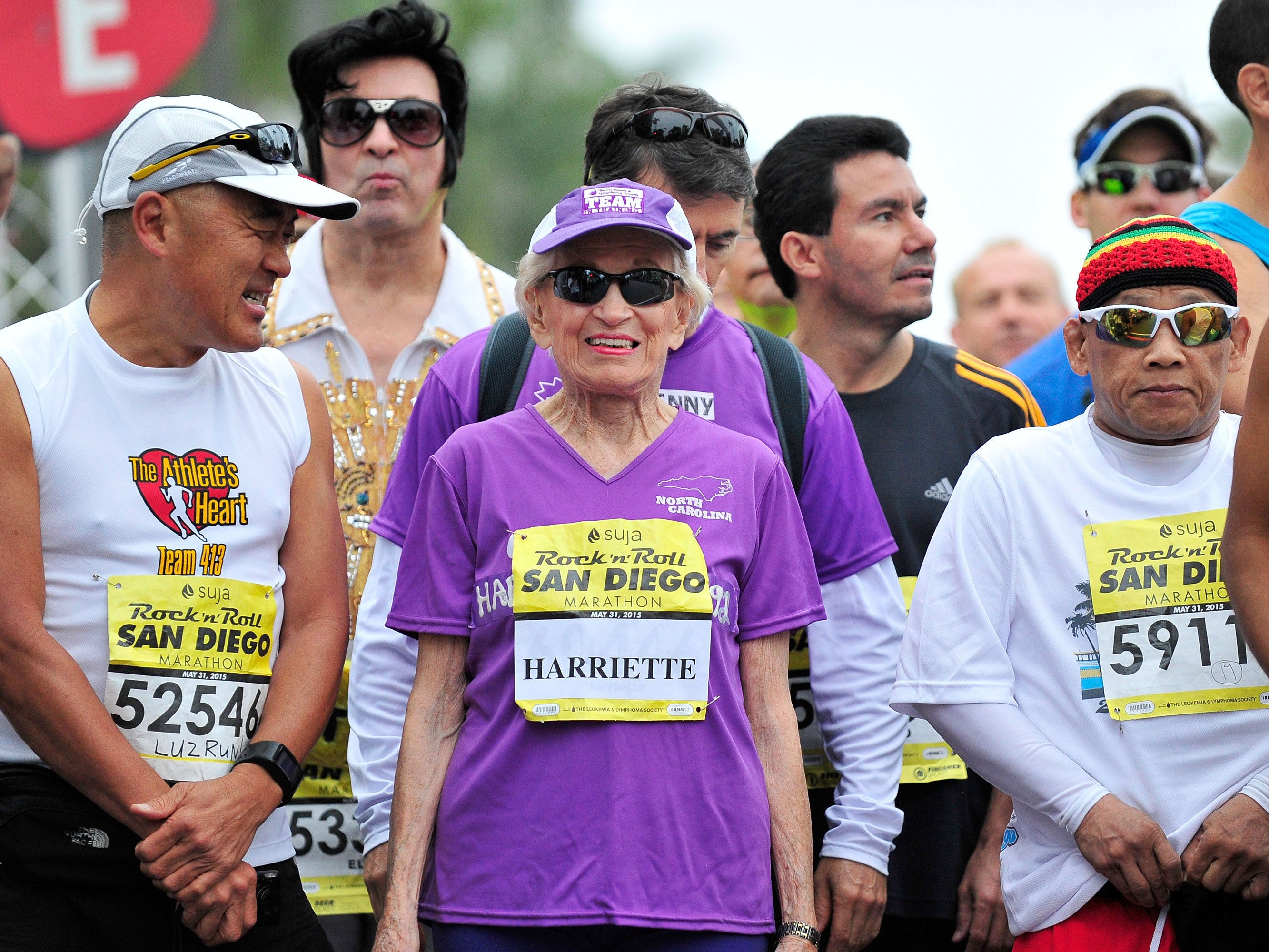 Harriette Thompson, aged 92, has became the oldest woman to complete a marthon