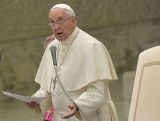 Pope compares migrant crisis to abortion