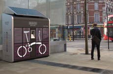 Brompton's folding bikes are available for hire – with new locations