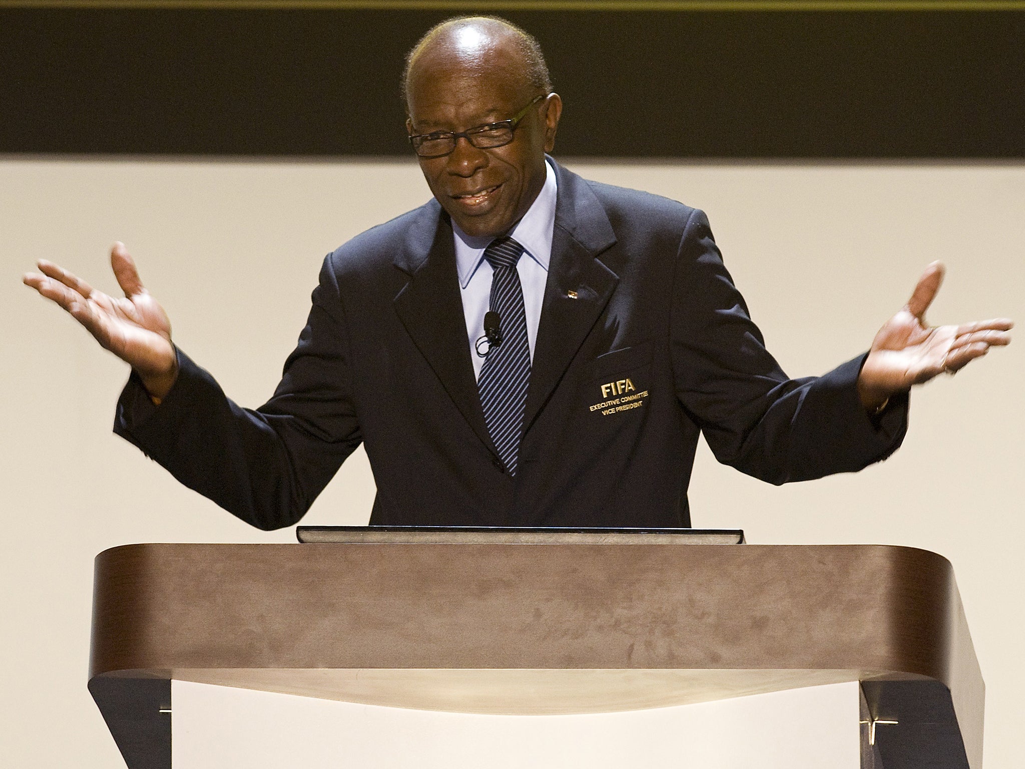 Former Fifa vice-president Jack Warner