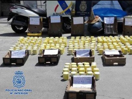 The shipment was discovered at the port of Algeciras