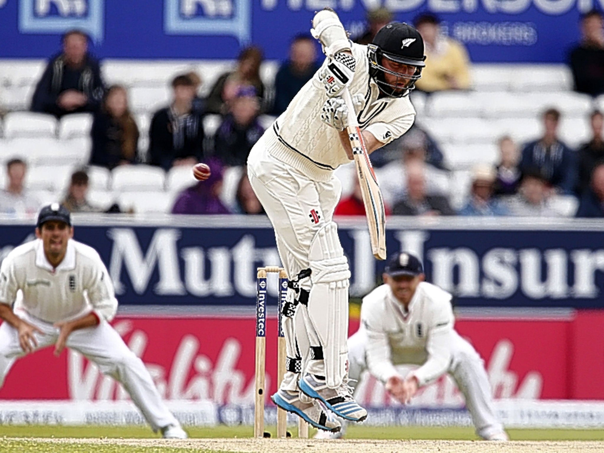 New Zealand’s Mark Craig hit an unbeaten 58