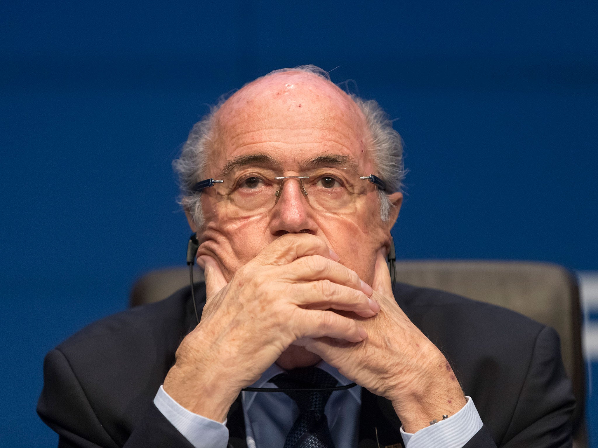 Sepp Blatter & Anti Corruption SAY NO to European Super League Football T-Shirt 