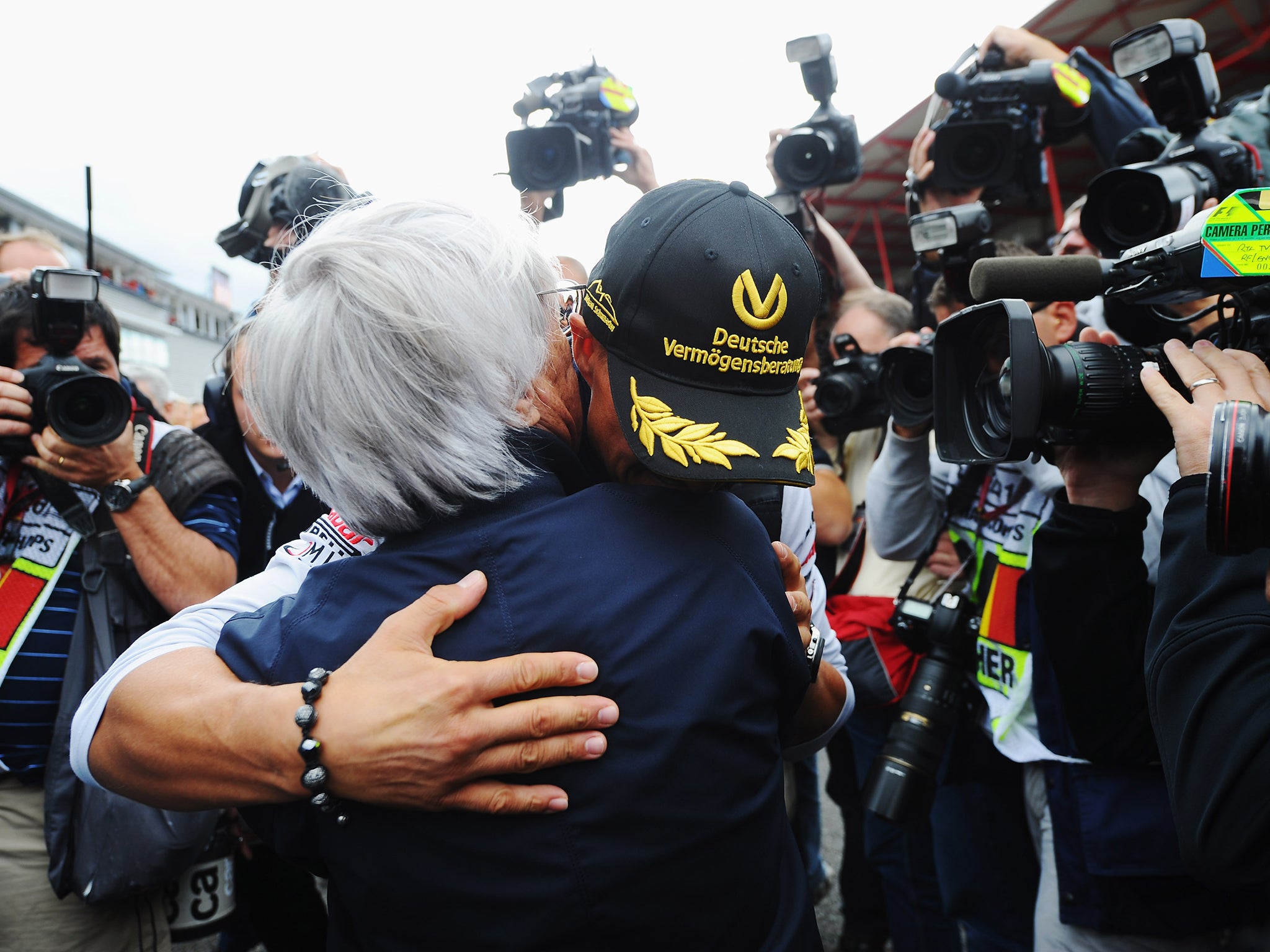 Schumacher and Ecclestone maintained a good relationship