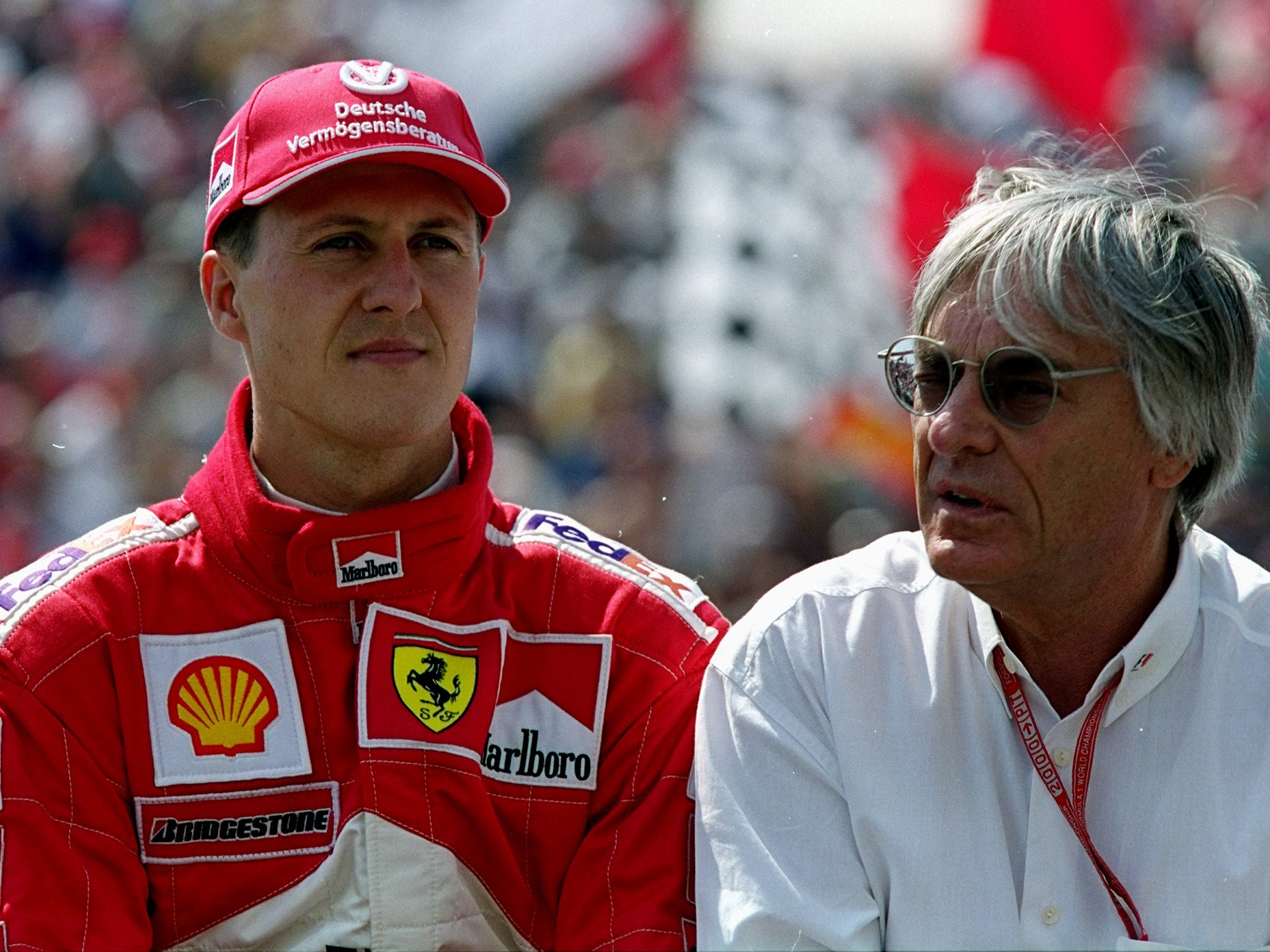 Ecclestone was in charge of F1 while Schumacher was at his best