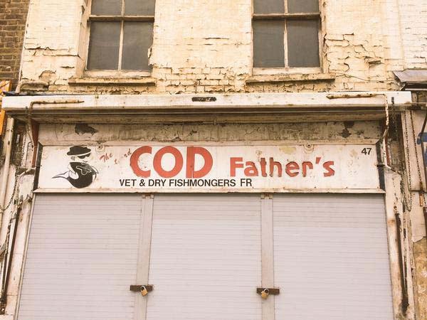 Of the 2000 surveyed, 24 per cent chose The Codfather, a fish and chip shop, as the business with the best quirky name