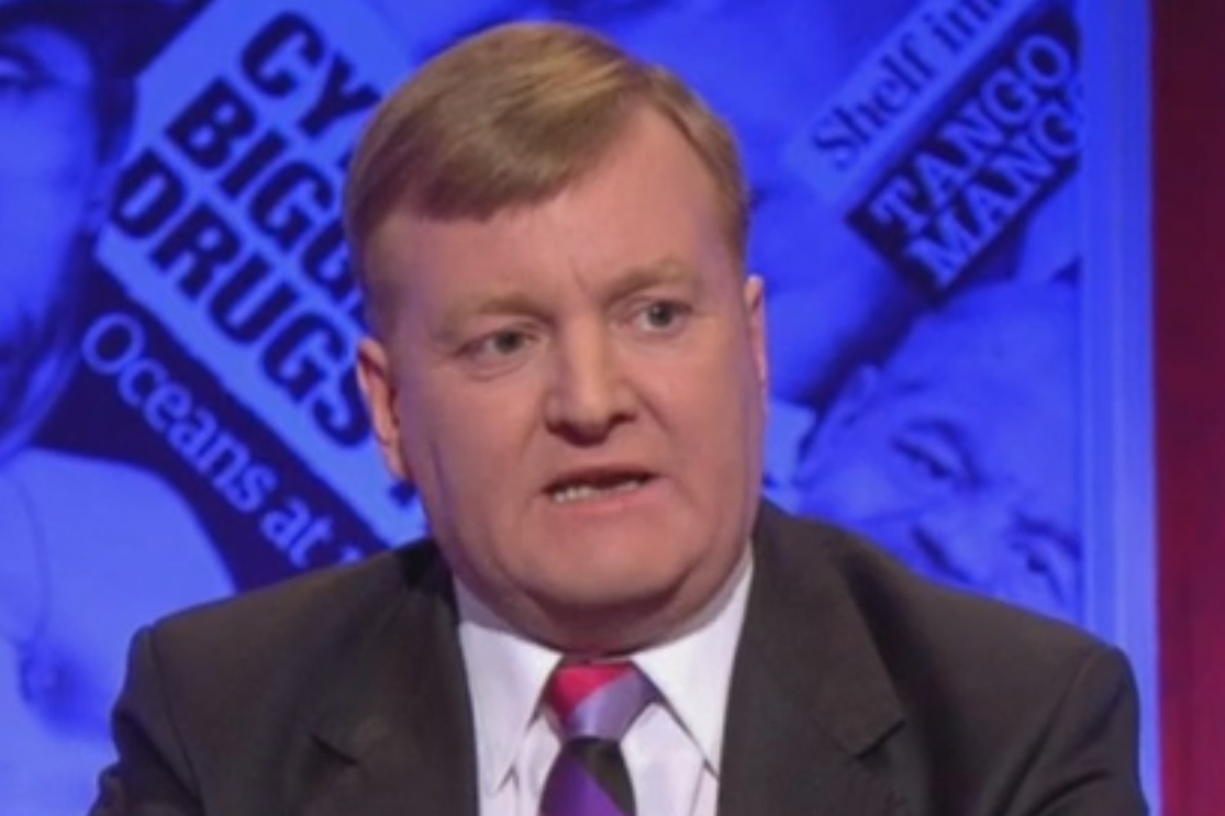 Charles Kennedy appears on Have I Got News For You