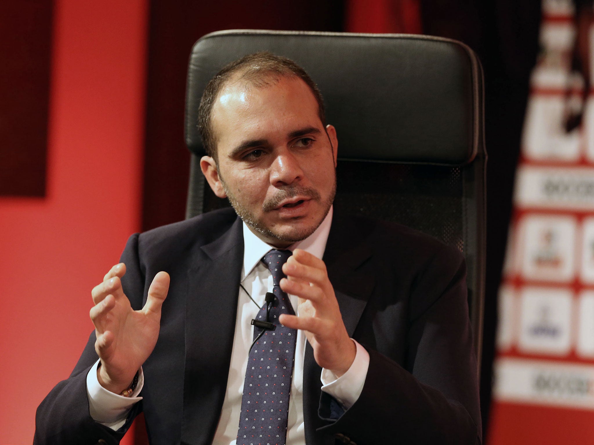 Prince Ali Bin Al-Hussein has said it was right for Blatter to resign