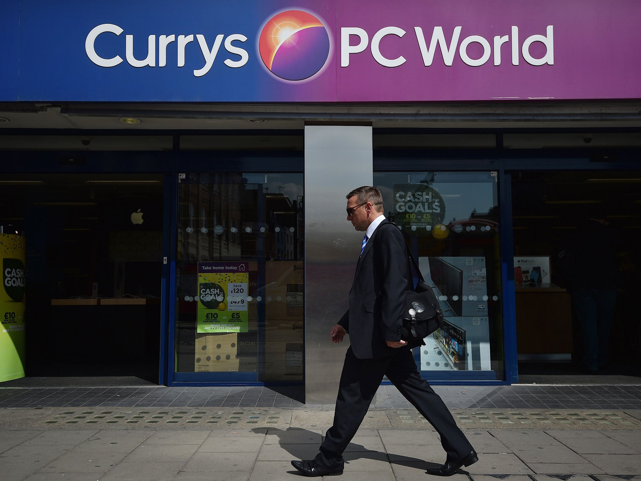 Currys PC World has control over about 50 per cent of its home deliveries that require two workers