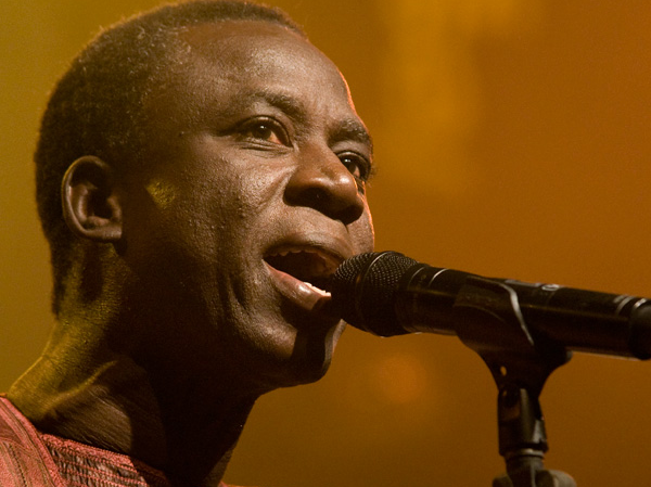 Thione Seck performs at a festival in 2011
