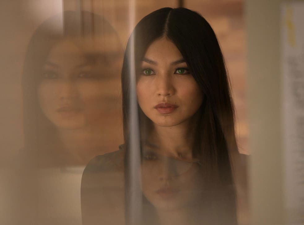 Gemma Chan as synth Anita in Humans