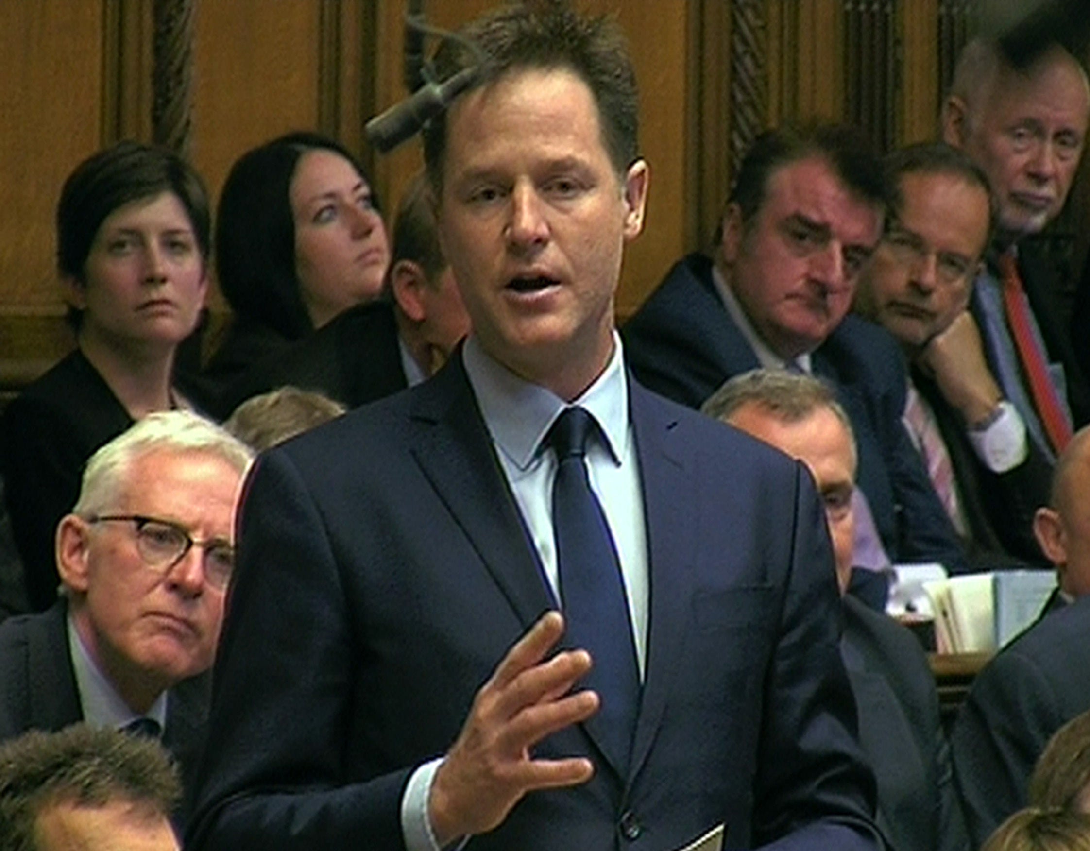Nick Clegg pays tribute to his former colleague Charles Kennedy in a heart-felt speech in the House of Commons