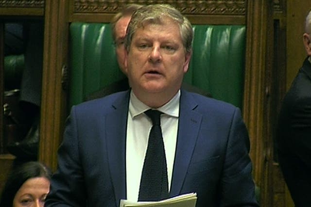 The SNP’s Angus Robertson had the privilege of asking questions as the leader of the third party