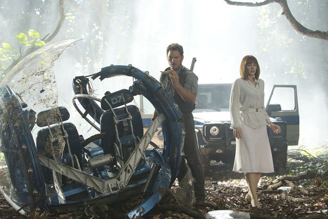 Bryce Dallas Howard spent the whole of Jurassic World trekking through a jungle in heels